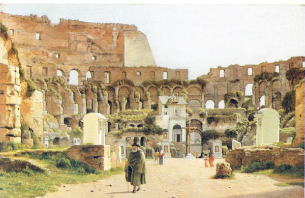 Eckerberg 1815-1816 Pellegrini al Colosseo