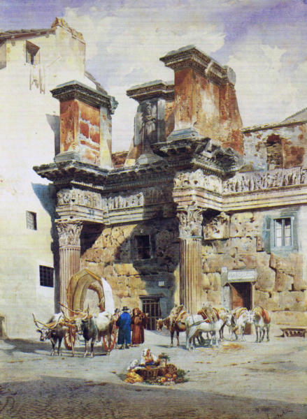 Foro di Nerva 1888
