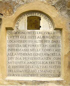 Giubileo 1750 Censimento dei pellegrini copia