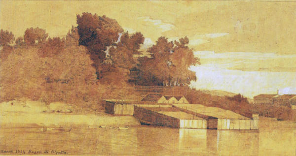 I Bagni di Ripetta nel 1884