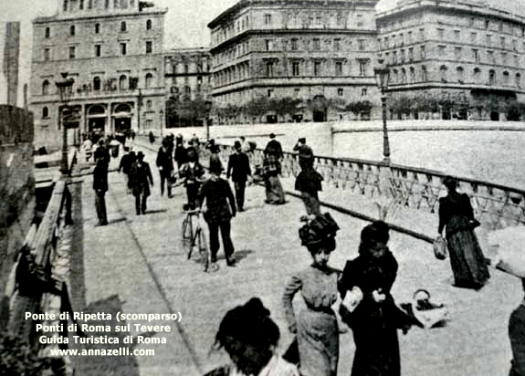 Il Ponte di ferro a Ripetta